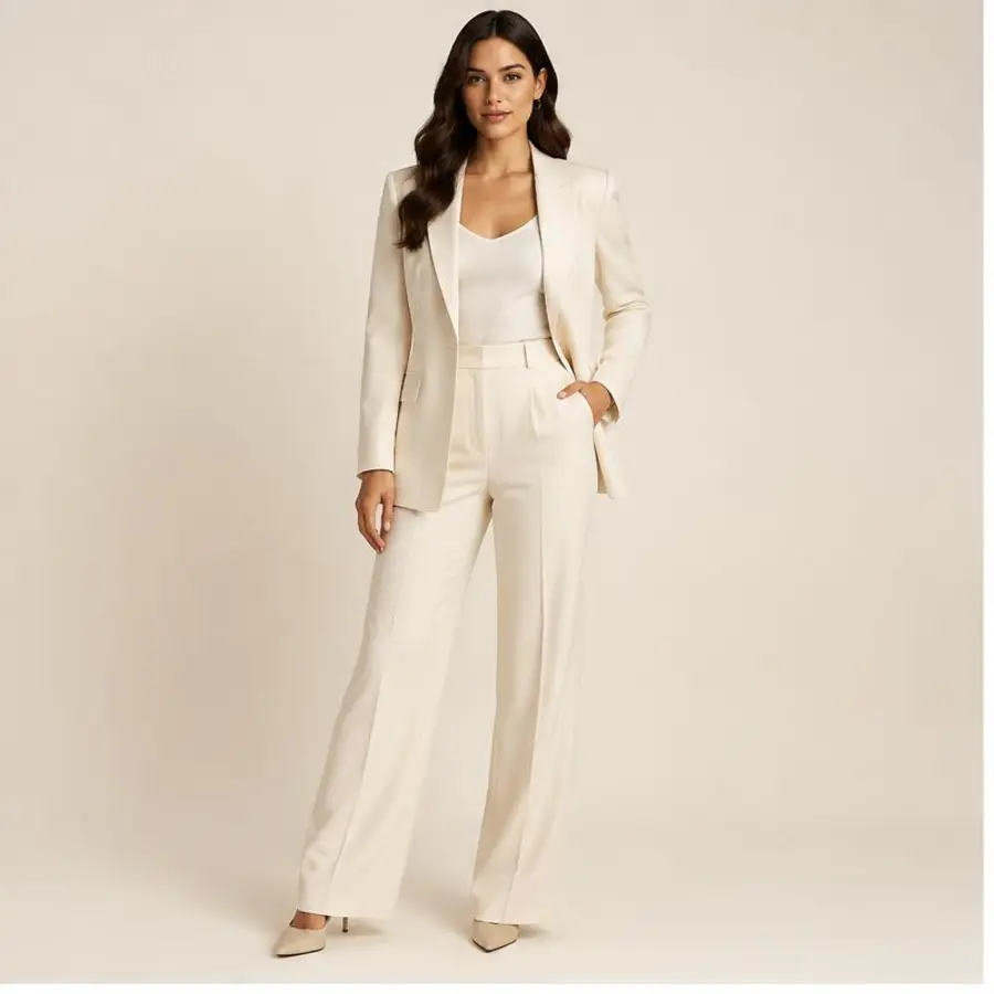 Blazer Feminino Marfim